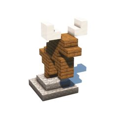 Minecraft Moose Head, Simple Minecraft Statues, Minecraft Allay Statue, Minecraft Guardian Statue, Stone Statue Minecraft, Minecraft Small Dragon Statue, Minecraft Tiny Statue, Potion Stand Minecraft, Rabbit Statue Minecraft