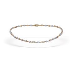 Comprised entirely of 18k gold and white diamonds, the Aysa Tennis Necklace MX is luxurious in its makeup and subtle in display. Each stone is draped in your choice of a classic Spinelli Kilcollin mix of 18k yellow, white and rose gold or solid 18k yellow gold, each at sixteen inches in length. A comfortable safety closure bears three additional white diamonds for a seamless design that encourages this piece to be worn in confidence. Links: 18k yellow, rose and white gold Stones: natural white d Rose Gold Fine Jewelry Tennis Necklace, Classic Rose Gold Tennis Necklace, White Gold Rhinestone Tennis Necklace, Classic Yellow Gold Tennis Necklace, Classic Crystal Tennis Necklace, Aries And Gemini, Galaxy Ring, Perfect Proposal, Tennis Necklace