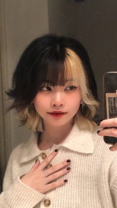 Short Grunge Hair, Hair Color Streaks, Shot Hair Styles, Fluffy Hair, Dye My Hair, Hair Dye Colors, Hair Reference, Hair Inspiration Color, Cut My Hair