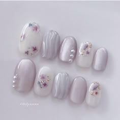 Japanese Winter Nails, Japanese Nail Designs Kawaii, Japanese Nail Art Elegant, Japan Nail Art, Japanese Nail Design, Sophisticated Nails, Wave Nails, Fake Nails Designs, Nails Inspired