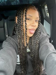 Ramiyahmarie Braids, Ramiyah Marie, Mixed Curly Hair, Twist Braid Hairstyles