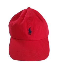 Polo Ralph Lauren Small Pony Adjustable Strap Red Hat Unisex One Size New. Polo Winter Hats, Red Short Brim Baseball Cap For Outdoor, Classic Red Baseball Cap With Visor, Classic Red Visor Baseball Cap, Classic Red Cotton Hat, Trendy Red Outdoor Hat, Classic Red Cotton Baseball Cap, Casual Adjustable University Red Baseball Cap, Casual University Red Baseball Cap