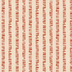 an orange and white striped wallpaper with small red lines on it's sides