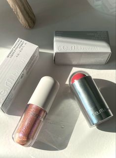 Rem Beauty Blush Stick, Rem Beauty Fembot, Ariana Grande Rem Beauty Products, Ariana Grande Makeup Products, Rem Beauty Blush, Rem Beauty Lipstick, Rem Beauty Liquid Eyeshadow, Rem Beauty Eyeshadow