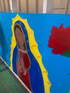 Virgen Mary, wall art Virgen Mary, catholic art, Virgencita