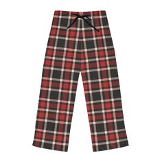 Add cozy seasonal style to your loungewear collection with these red and blue buffalo plaid pajama pants. Wear any time of year or create mix & match seasonal family outfits at the end of the year for Xmas eve.  Their light weight jersey knit fabric, along with the relaxed fit, makes for the ultimate comfort choice while relaxing at home during the holiday season. The back elastic with the drawstring tie creates the perfect fit, while the check print adds festive charm. .: Light fabric (6 oz/yd² (203 g/m .: Relaxed comfort fit .: Back elastic and black drawstring tie - adjustable fit. .: Made in the USA  .: Polyester Material  -Slightly higher cost due to not being able to compete with similar items which being mass produced in unfair conditions by below minimum wage workers/dropshipping s Blue Pjs, Pants Pjs, Plaid Pjs, Buffalo Plaid Pajamas, Plaid Pajama, Plaid Pajama Pants, Xmas Eve, Blue Buffalo, Pajamas Gift