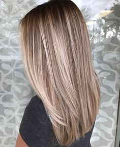 Balayage Straight, Balayage Straight Hair, Makeup Tip, Ombre Hair Color, Brown To Blonde