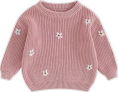 Cute Long Sleeve Knitted Top, Cute Warm Cotton Sweater, Playful Long Sleeve Soft Knit Sweater, Cute Cotton Soft Knit Sweater, Cute Warm Knit Sweater, Cute Crew Neck Knit Sweater, Cute Long Sleeve Soft Knit Sweater, Cute Long Sleeve Soft Knit Tops, Long Sleeve Soft Knit Acrylic Sweater