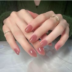 Milky Nails, Hello Nails, Subtle Nails, Simple Gel Nails, Minimal Nails, Blush Nails, Makijaż Smokey Eye