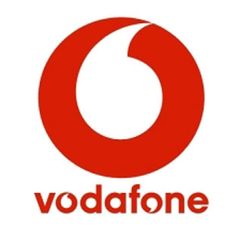 vodafone logo on a white background