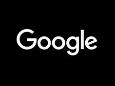 the google logo is shown in white on a black background and it appears to be dark