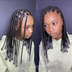 Box Braids Hairstyles With Beads, Braids Styles 2023, Braids Hairstyles With Beads, Bead Braids Hairstyles, Bead Braids, Cornrow Hairstyles For School, Knotless Braids Styles, Hairstyles With Beads, Best Braid Styles