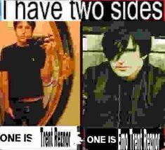 Trent Reznor, Nine inch Nails meme Nails Meme, Nine Inch Nails Live, I Have Two Sides, Take A Shower