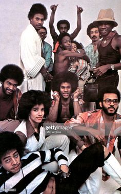 the jacksons posing for a group photo