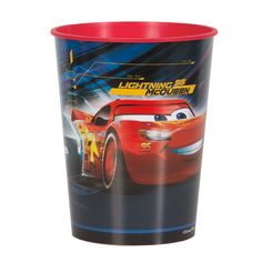 Buy Kids Birthday Cars 3 plastic favor cup sold at Party Expert Disney Cars Movie, Disney Cars 3, Disney Cars Party, Disney Cars Birthday, Cars Birthday Party Disney, Queen Gifts, Favor Cups, Stadium Cups, Mc Queen