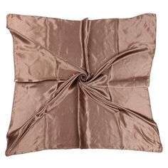 PRICES MAY VARY. Material: Made of 100% silky feel polyester satin.super soft and comfortable. Lightweight but keep your neck warm in cold, also easy to carry. Perfect as a Christmas gift or birthday gift. Dimension: 35*35 inches/90*90cm, can be worn around neck, head, waist, or hair as well as on a hat or handbag, etc. Feel elegant smooth and soft when touch your skin,, it is also gently and breathable, the elastic is excellent. Perfect for all seasons. FIT ANY OCCASIONS:This large square scarf Silk Headscarf For Bed, Solid Color Satin Silk Scarf, Silk Scarves Perfect For Gifts, Satin Silk Scarf Gift, Solid Silk Scarf Gift, Hair Wrapping, Professional Uniforms, Large Square Scarf, Brown Scarf