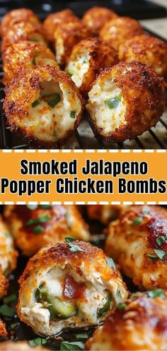 Smoked Jalapeno Popper Chicken Bombs - Delicious Recipes - Easy Cooking Ideas and Tasty Dishes Smoked Jalapeno Popper Chicken, Chicken Bombshell, Smoked Chicken Side Dishes, Easy Cooking Ideas, Smoked Jalapeno, Smoker Ideas, Popper Chicken, Smoked Recipes, Jalapeno Popper Chicken