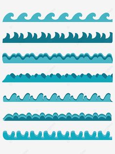 6 blue ocean wave design vector materials Ocean Wave Design, Wave Vector, Blue Png, Waves Vector, Sea Wave, Ocean Wave, Water Waves, Sea Waves, Wave Design