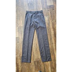 Dress pants by Levi's Vintage Performance Wools tag from the 80s Machine Washable Wool 60% Trevira Polyester, 20% Avril Rayon, 15% Wool Size W32 L36 New without tags 5914 Etiquette Vintage, Levis Pants, 80s Vintage, Wool Dress, Mens Trousers, Vintage Levis, Dress Pants, Mens Pants, Levi's