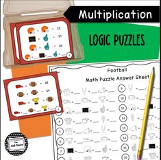 a printable worksheet for the math puzzle with instructions to help students learn how to