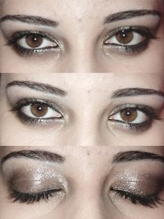 #makeup #eyeshadow #glitter #2000s #trashy  #darkeyeshadow #aesthetic #y2k #eyemakeupideas #eyes #makeupideas #ideas Red Lip Silver Eye Makeup, Bad 2000s Makeup, Party Girl Makeup Messy, Double Eyelids Makeup, 2000 Eye Makeup, Y2k Makeup Eyeshadow, Trashy Makeup 2000s, Trashy Y2k Eye Makeup, Eyeshadow Looks 2000s