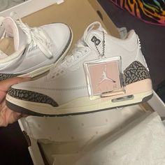 Neapolitan Jordan 3, Neopolitan 3s, Neopolitan Jordan 3 Outfit, Nike School Shoes, Neapolitan 3s, Jordan 3 Neapolitan, Retro 3s, Jordan Pink, Jordan Shoes For Women