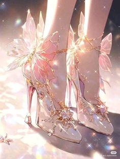 Kasut Pengantin, Shoe Reference, Magic Shoes, Fairy Shoes, Products Photography, Fashion Illustration Dresses, Dungeons Dragons