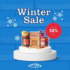 the winter sale is on up to 50 % off at popcorn sherbet com