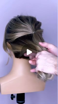 192K views · 5.3K likes | Joseph I'Anson on Instagram: "Do you want to create the viral French roll but you’re faced with short mid-length hair?   Well I got you guys covered with my step by step tutorial which shows how to take shorter hair and create one of the most viral trends of the moment and just in time For Valentine’s Day!!   So whip out your rubber bands get your pins at the ready and get ready to create some glamorous hair!!!   L’IMAGE Mannequin - “DENISE” from @equip_the_creative use code Joseph10 at the checkout to get 10% off your order.  Created using @revlonprofessionaluk style Masters.  #hairinspo #hairtutorial #beyondtheponytail #reel #reelitfeelit #hairup #hairups #hairupdo #updo #updos #updotutorial #bridalhair #hairideas #weddinghairdo #weddinghair #frenchtwist #bohowe Wedding Shoulder Length Hairstyles, Medium Layered Updos Easy, French Twists Updo, French Twist For Medium Length Hair, Updos For Medium Length Hair How To, Updo Medium Length Hair Tutorial, How To Style Short Hair Up Do, Medium Length Updo Easy Hair Tutorials, Updos For Medium Length Hair Easy Formal