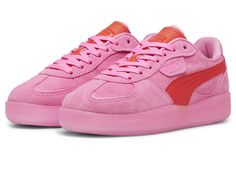 PRICES MAY VARY. Suede base. Synthetic leather formstrip, tongue and vamp underlays. Debossed and glossy printed PUMA branding on tongue, quarter panel flap and FOT. Textile sockliner with screen printed PUMA branding. Puma Palermo, Puma Sport, White Puma, Top Backpacks, Sneakers Puma, Cute Nike, Cute Nike Shoes, Casual Sneakers Women, Chic Living