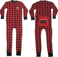 Bear Cheeks Alaska Flapjacks Union Suit Bear Paw Print, Long Johns Pajamas, Funny Boxer, Trap Door, Union Suit, Matching Pjs, Adult Pajamas, Onesie Pajamas, Long John