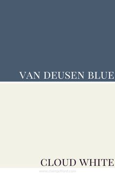 the cover of cloud white by van deusen blue