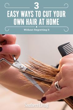 Self Trim Hair Split Ends, How To Trim Your Own Hair Split Ends At Home, Trim Your Own Hair Split Ends, Trim Haircuts Women, Self Haircut Diy At Home Women, Ways To Cut Your Hair