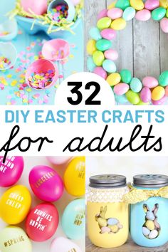 easter crafts for adults that are easy to make and great for the whole year round up