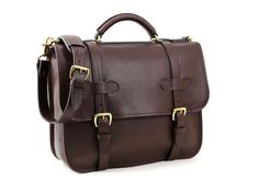 English Satchel | Frank Clegg Classic Smooth Grain Leather Shoulder Bag For Travel, Classic Shoulder Bag With Smooth Grain For Travel, Classic Rectangular Satchel For Everyday, Classic Leather Shoulder Bag, Classic Business Satchel With Adjustable Strap, Classic Leather Bags, Classic Everyday Satchel, Classic Satchel For Everyday Use, Classic Satchel Backpack For Travel