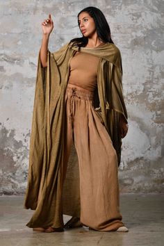 Green Bohemian Wrap Kaftan, Summer Bohemian Kaftan With Traditional Drape, Bohemian Green Pashmina Shawl In Traditional Drape, Bohemian Wrap Scarves For Summer, Beige Wrap Shawl, One Size Beige Wrap Shawl, Beige Wrap Shawl One Size, Bohemian Shawl Scarf With Natural Dye, Bohemian Shawl Scarves With Natural Dye