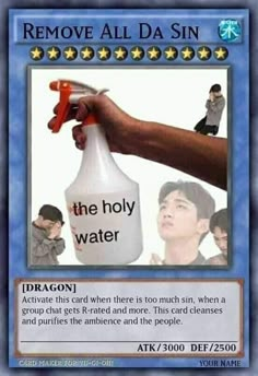 Haikyuu X Reader, Uno Cards, Holy Water