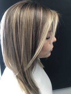 Blonde Hair With Highlights, Hair Design, Hair Designs, Hair Highlights, Hair Ideas, Blonde Hair, Long Hair, Highlights, Hair Color