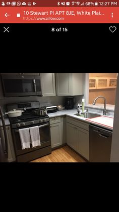 the kitchen is clean and ready to be used by someone in their home or business