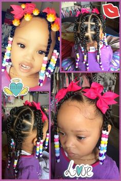 Kids Style Hair, Black Curls