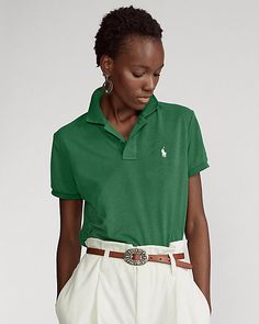 Tomboy Chic Style, Tomboy Chic, Polo Women, Polo Shirt Women, Polo Collar, Basic Colors, The Earth, Men's Polo Shirt