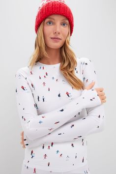 You don't have to be a skier to love the Red Hot Apres Beanie. A Tuckernuck exclusive, this hat is hand-knit with 100% locally sourced merino wool to produce the coziest knitwear. Throw this on after getting off the slopes, paired with a parka for a cocktail in the snow or with a swimsuit for a dip in the hot tub.Our Favorite Details: 'Aprés' lettering detail Foldover hem Brand logo at fold Material: 100% Merino WoolCare: Spot clean with cold waterAbout the BrandFamous for creating the beloved k Ski Print, Winter 2025, Lele Sadoughi, American Red Cross, Sports Tee, Knotted Headband, Active Leggings, Fall Winter 2024, Cold Weather Accessories