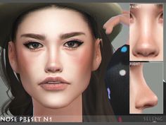 the nose preset n1 for males and females