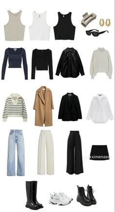 Minimalist Wardrobe Capsule, Capsule Wardrobe Casual, Most Paused Movie Scenes, Casual Work Outfits Women, Capsule Wardrobe Outfits, Spring Outfit Ideas