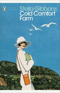 a woman wearing a white hat and holding a green book in front of a blue sky