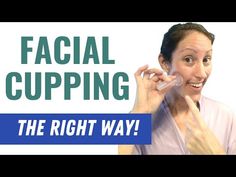 DIY Facial Cupping Tutorial | Facial Cupping the RIGHT WAY - YouTube Facial Cupping Tutorial, Remove Forehead Wrinkles, Face Cupping, Benefits Of Cupping, Yoga Face, Facial Exercise, Face Gym, Chinese Massage, Face Massage Techniques