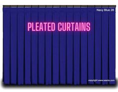 decor, decoration, design, pleated, curtains Neon Signs