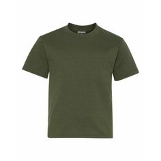 Jerzees Youth Military Green Medium Tshirt Short sleeve Material:50% cotton 50% polyester Great for screen printing, graphic print, or every day wear THANKS FOR LOOKING AND CHECK OUT MY OTHER LISTINGS. Green Shorts, T Shirt And Shorts, Military Green, Kids Tops, Screen Printing, Everyday Wear, Kids Outfits, Gender Neutral, Tops & Tees