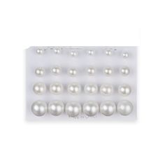 PRICES MAY VARY. Imitation Pearl Earrings Set: The package include 12 pairs small pearl earrings studs, 4 different sizes, 9mm/7mm/5mm/4mm pearl stud earrings, can match with various styles clothes Material: The pearl wedding earrings for brides is made of high quality alloy and simulated pearls, can directly contact with skin, sturdy and comfortable to wear Enough Quantity: This pearl earring set includes 4 different sizes, 24pcs small earrings for women studs set, fit almost all girls, one ord Big Pearl Stud Earrings, White Hypoallergenic Pearl Earrings For Party, Hypoallergenic White Pearl Earrings For Party, Pearl Earrings Studs, Small Pearl Earrings, Styles Clothes, Pearl Earring Set, Clothes Material, White Pearl Earrings