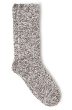 Enjoy supreme softness and warmth in lounge-ready crew socks made from CozyChic, a machine-washable microfiber yarn that won't shrink or pill. Polyester/spandex Machine wash, tumble dry Imported Cozy Super Soft Socks For Fall, Cozy Comfortable Thick Socks, Cozy Socks With Soft Texture And Snug Fit, Cozy Thick Comfortable Socks, Cozy Soft Socks For Fall, Cozy Soft Gray Socks, Thick Comfortable Cozy Socks, Soft Cozy Fall Socks, Cozy Snug Gray Socks